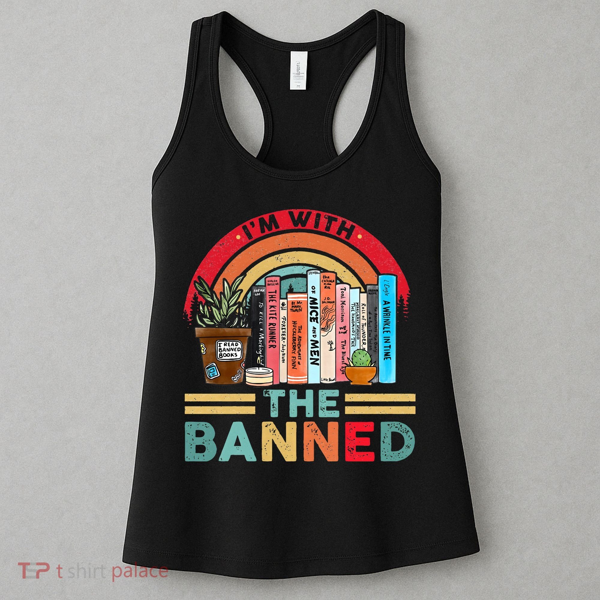 I'm with The Banned Books Lover Women's Tank Top