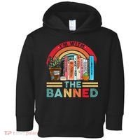 I'm with The Banned Books Lover Toddler Hoodie thumb 0