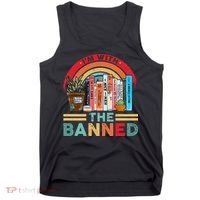 I'm with The Banned Books Lover Tank Top thumb 0