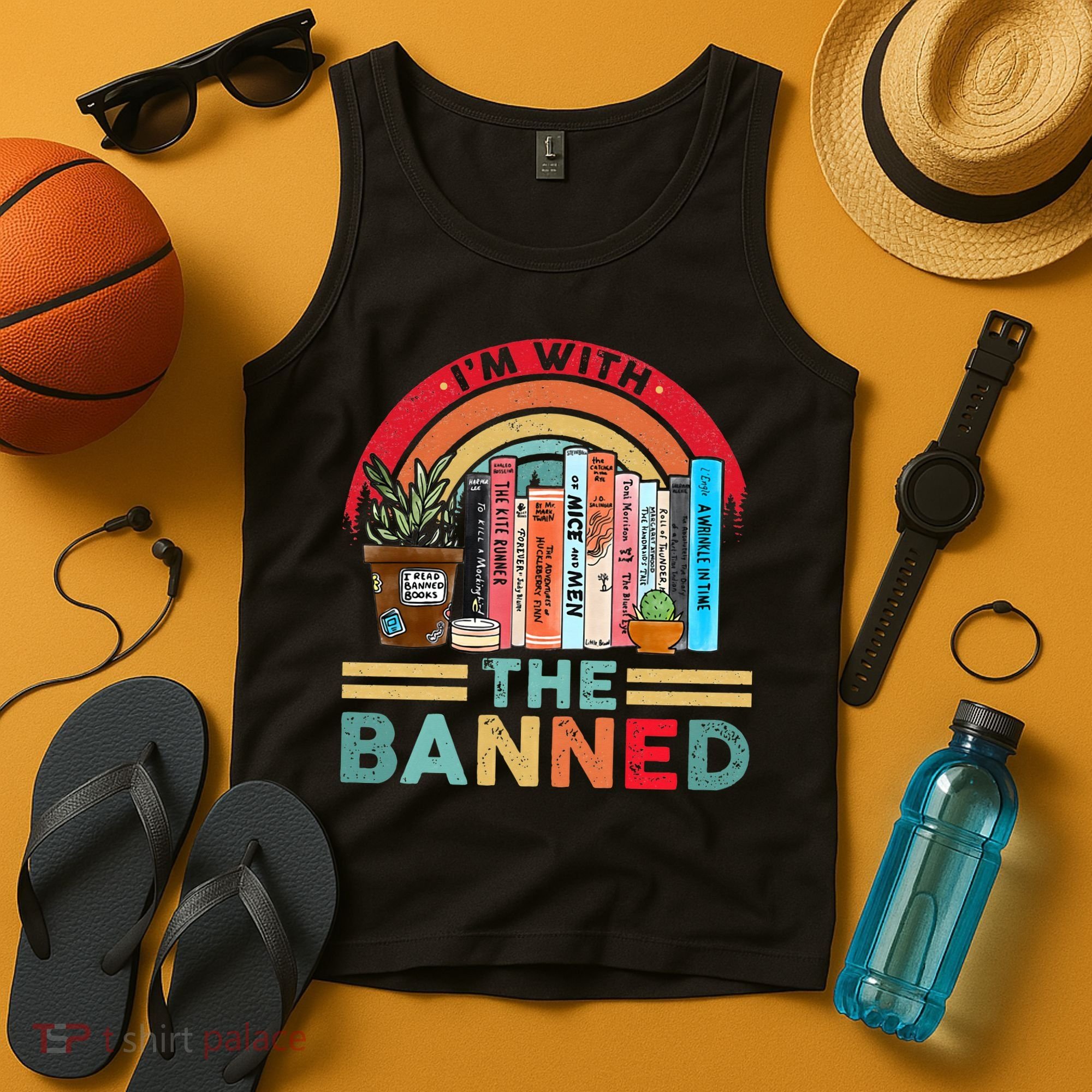 I'm with The Banned Books Lover Tank Top