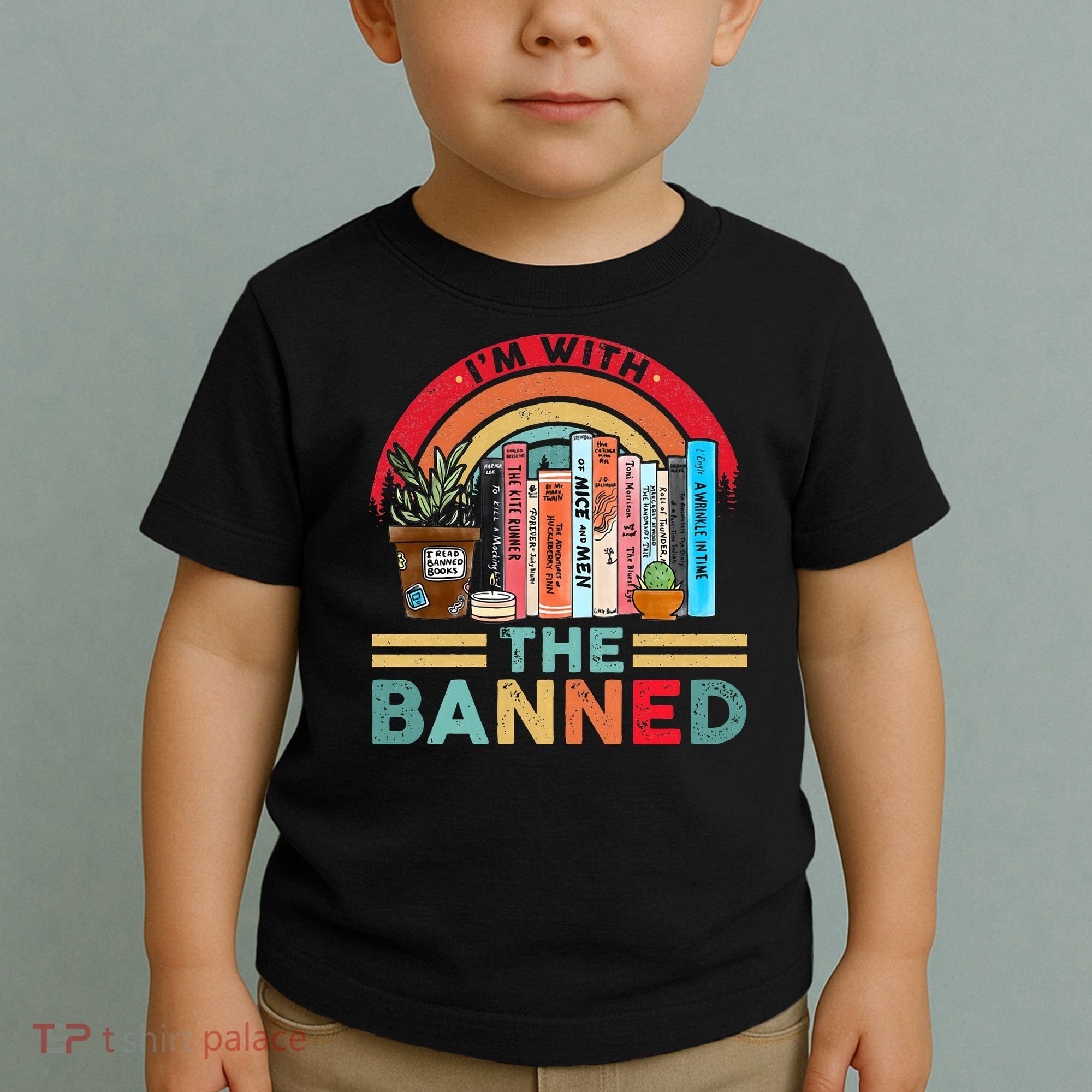 I'm with The Banned Books Lover Toddler T-Shirt