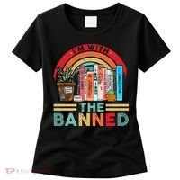 I'm with The Banned Books Lover Women's T-Shirt thumb 0