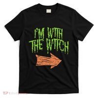 Im With The Witch Husband Halloween Costume Couple T-Shirt thumb 0