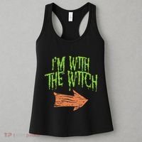 Im With The Witch Husband Halloween Costume Couple Women's Tank Top thumb 3