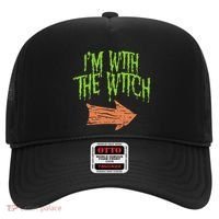 Im With The Witch Husband Halloween Costume Couple Hat thumb 0