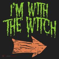 Im With The Witch Husband Halloween Costume Couple Hat thumb 2