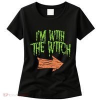 Im With The Witch Husband Halloween Costume Couple Women's T-Shirt thumb 0