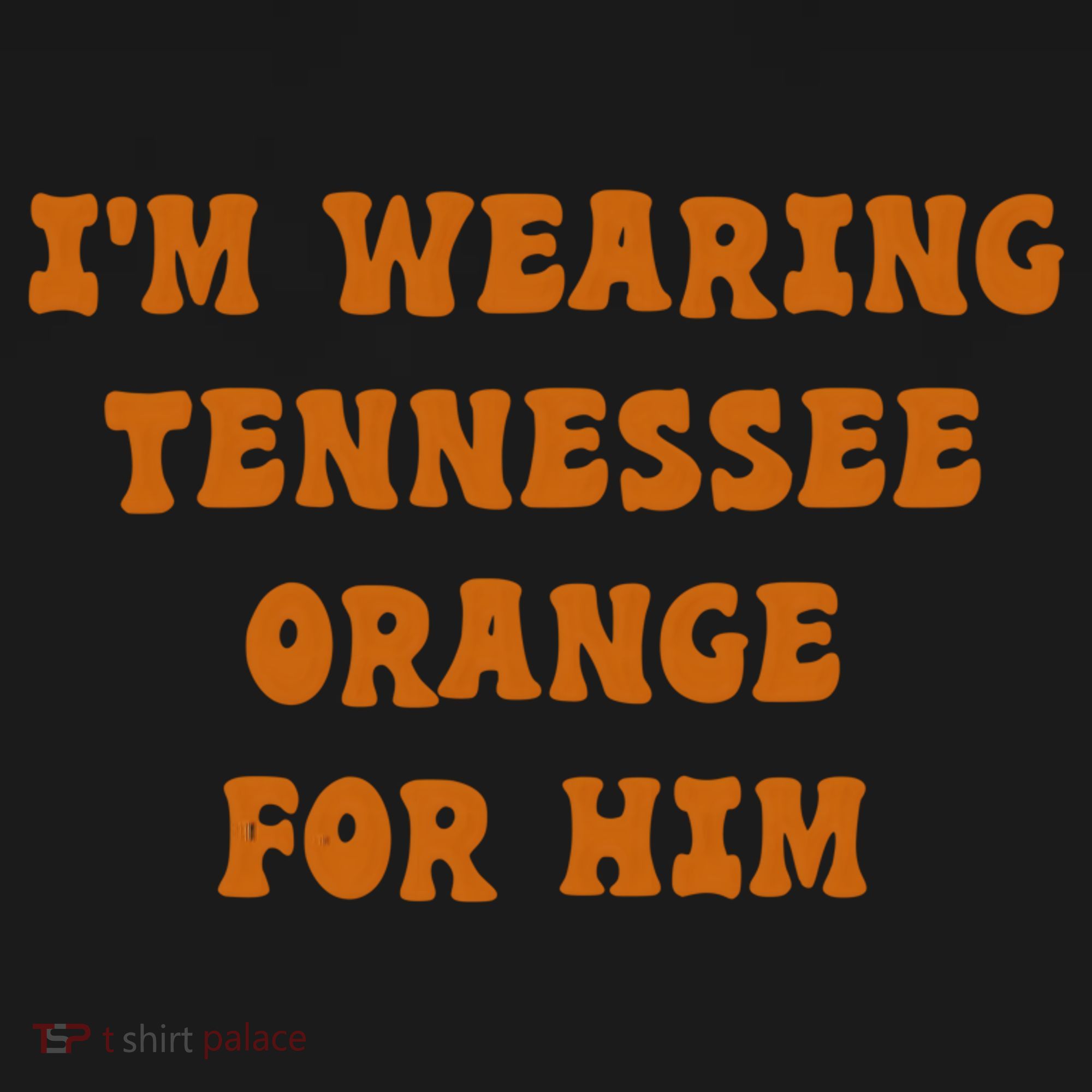 I'm wearing Tennessee orange for him Ornament