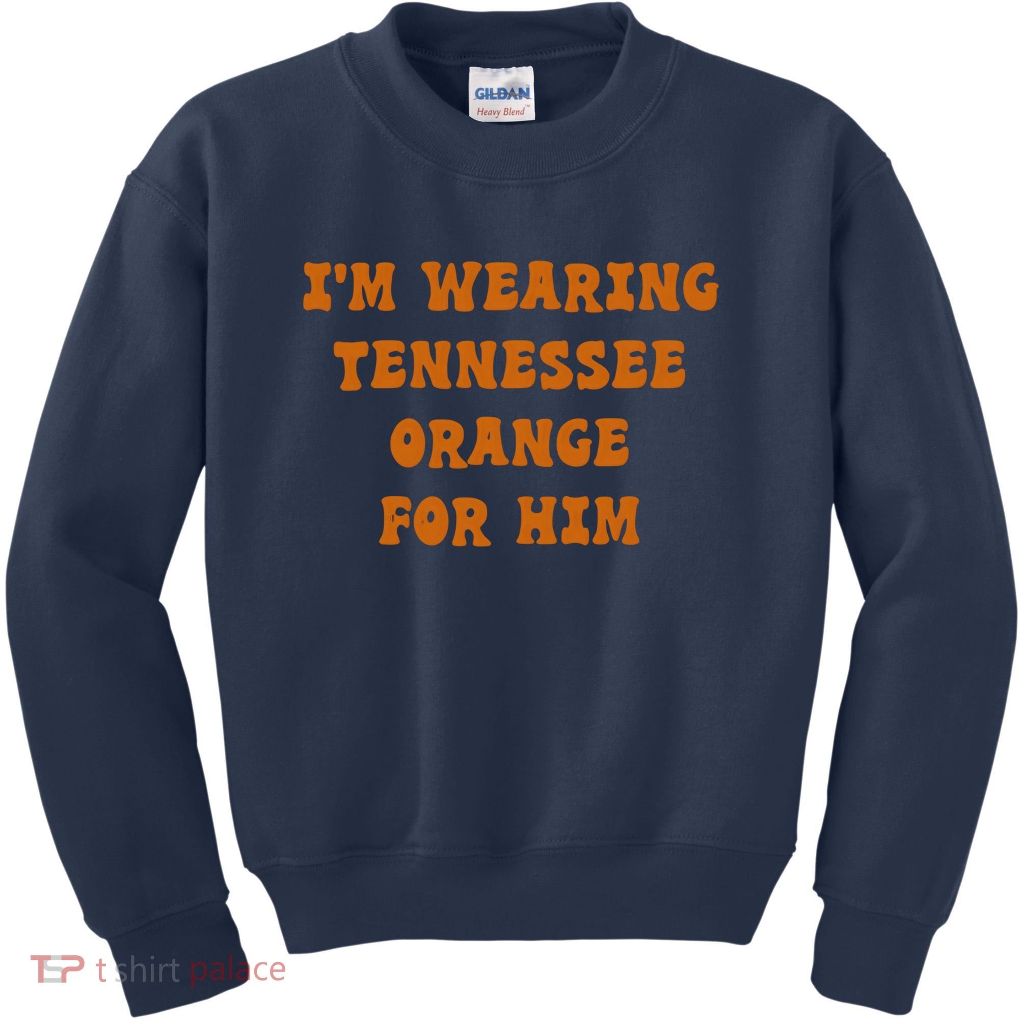 I'm wearing Tennessee orange for him Kids Sweatshirt