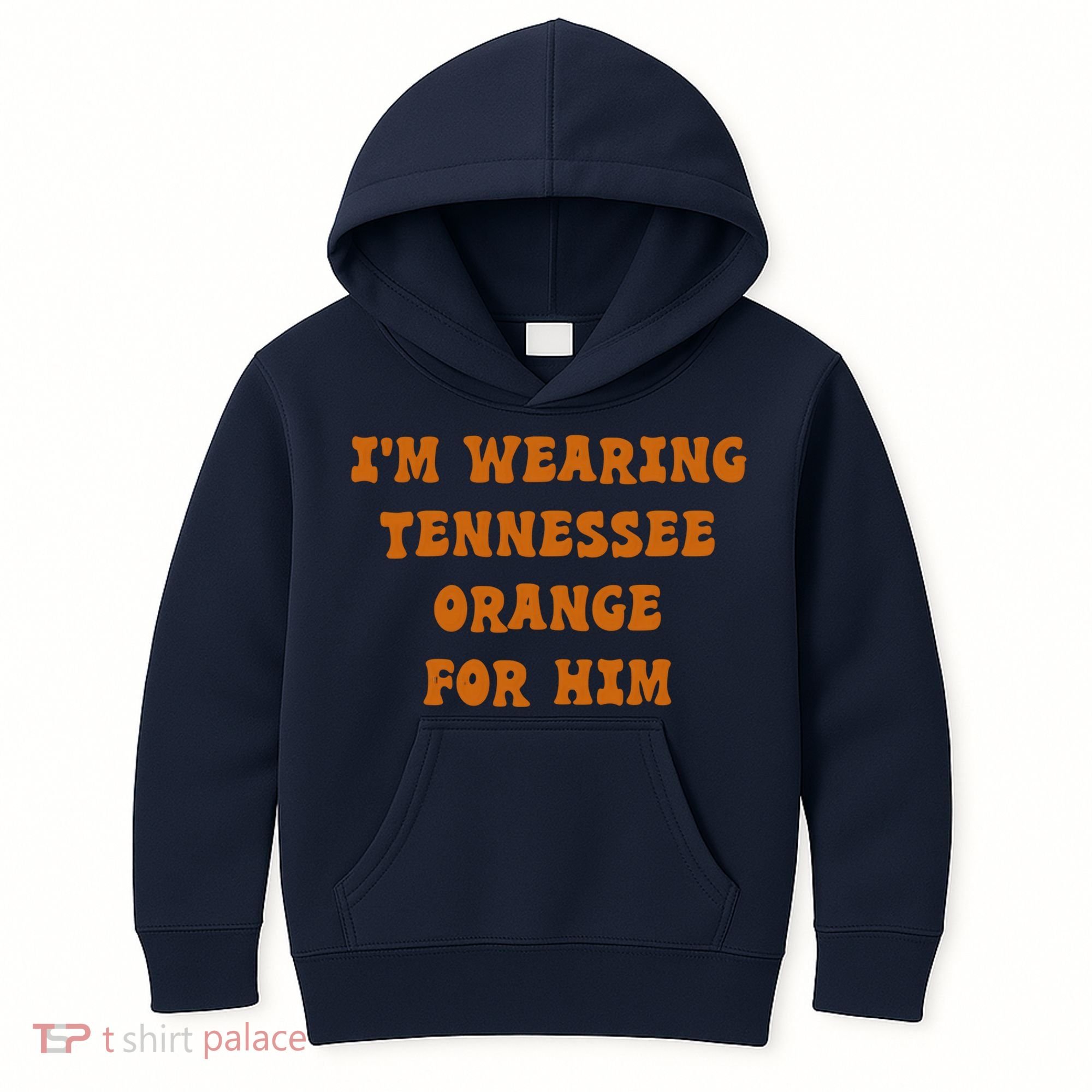I'm wearing Tennessee orange for him Kids Hoodie