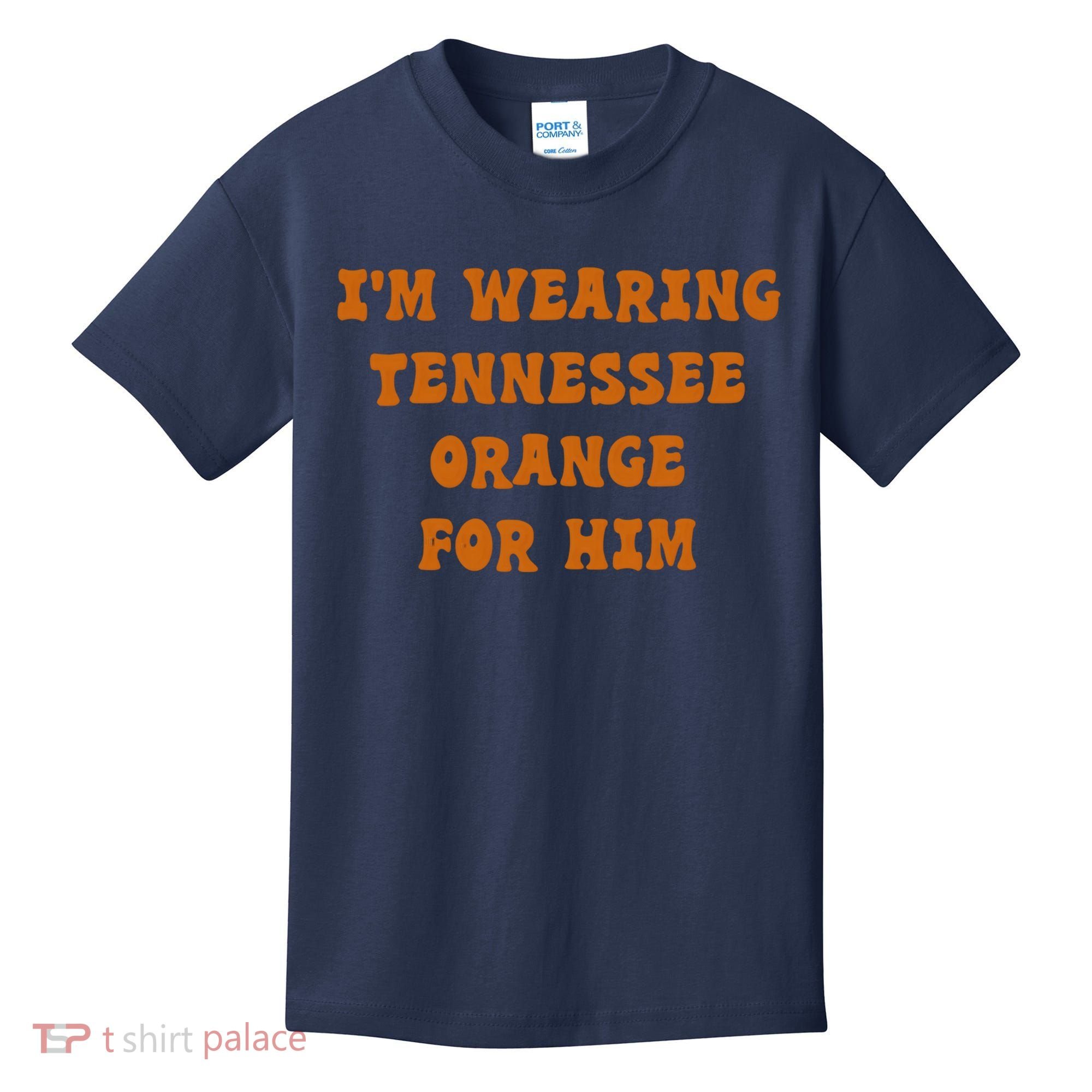 I'm wearing Tennessee orange for him Kids T-Shirt