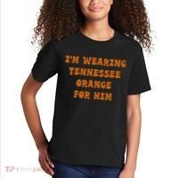 I'm wearing Tennessee orange for him Kids T-Shirt thumb 2