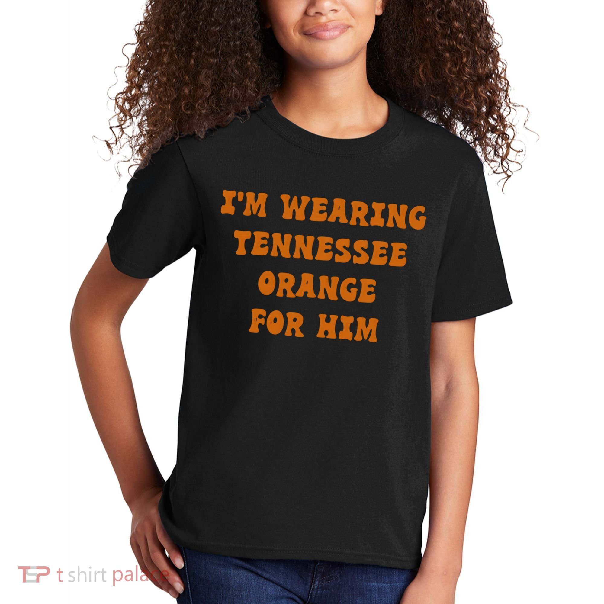 I'm wearing Tennessee orange for him Kids T-Shirt
