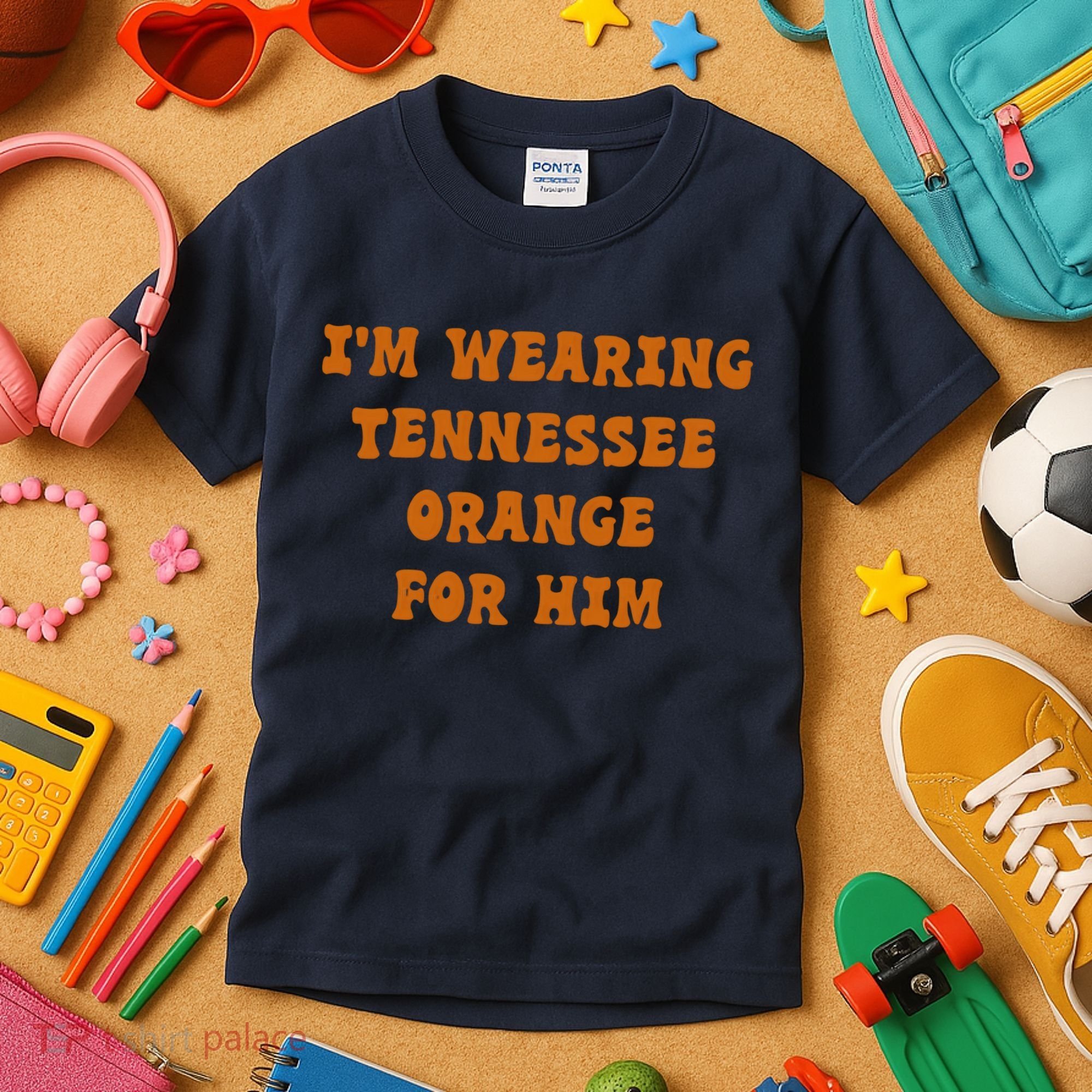 I'm wearing Tennessee orange for him Kids T-Shirt