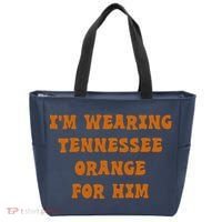 I'm wearing Tennessee orange for him Tote Bag thumb 0