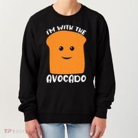 Im With The Avocado Toast Women's Sweatshirt thumb 0