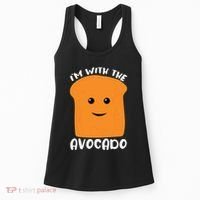 Im With The Avocado Toast Women's Tank Top thumb 0