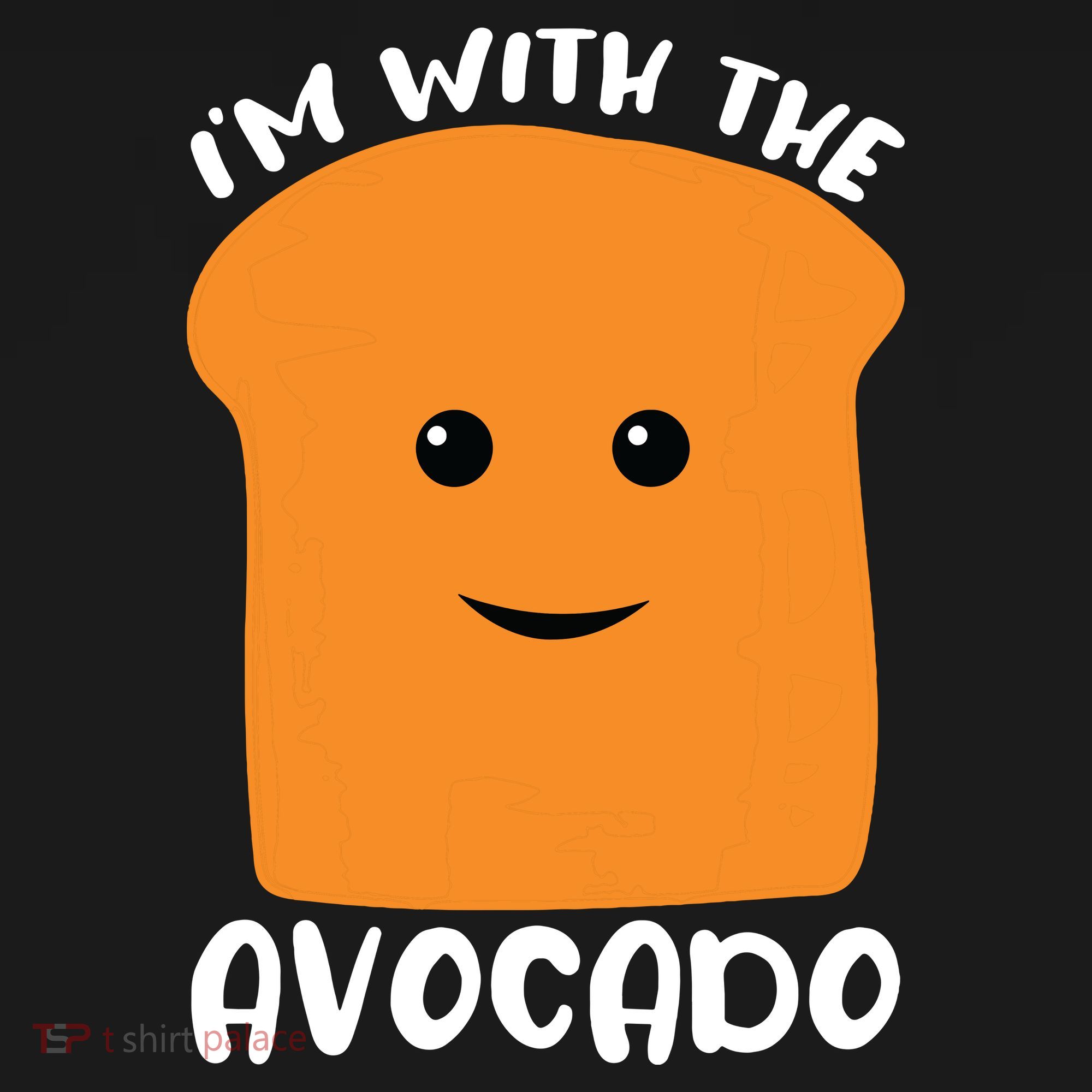 Im With The Avocado Toast Baby Bodysuit