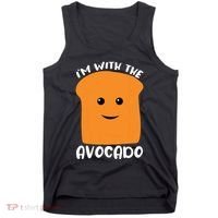 Im With The Avocado Toast Tank Top thumb 0