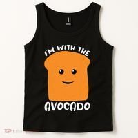 Im With The Avocado Toast Tank Top thumb 2