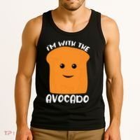 Im With The Avocado Toast Tank Top thumb 3