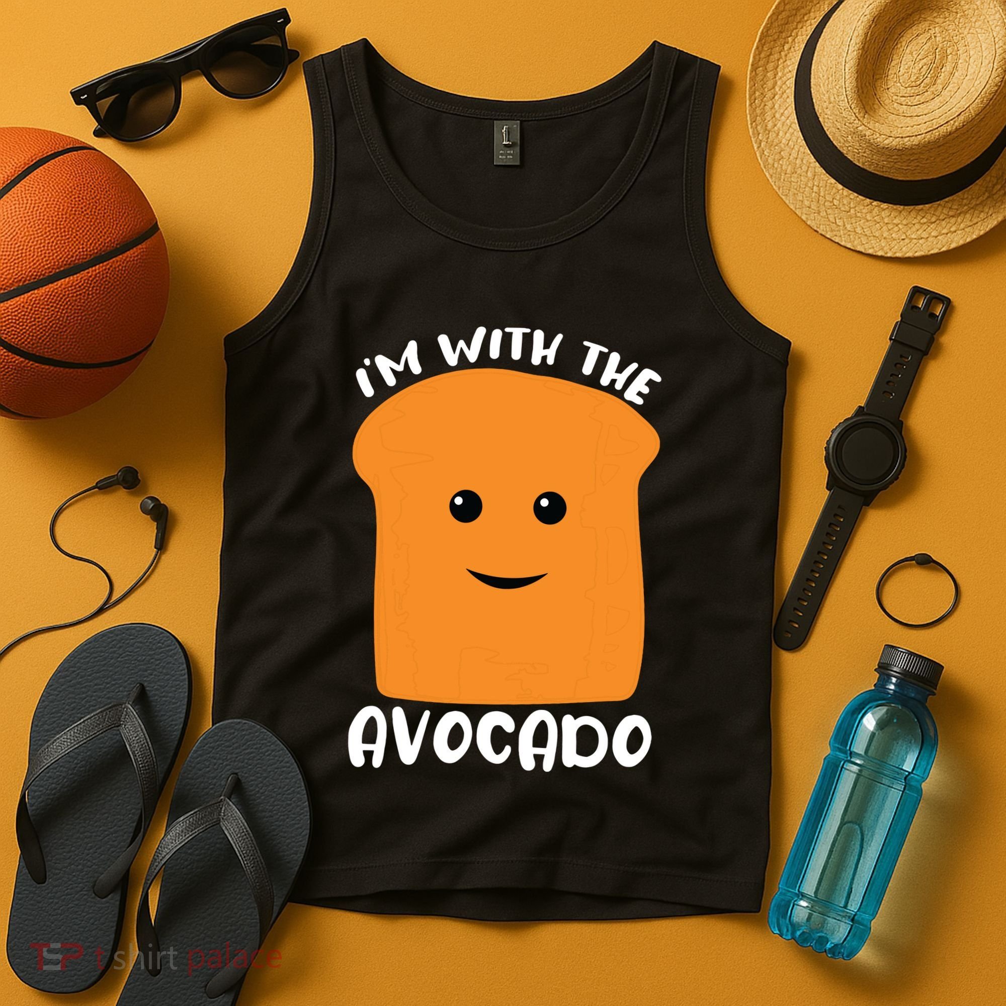 Im With The Avocado Toast Tank Top