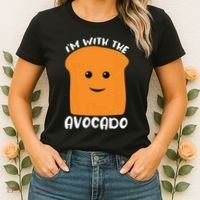 Im With The Avocado Toast Women's T-Shirt thumb 2