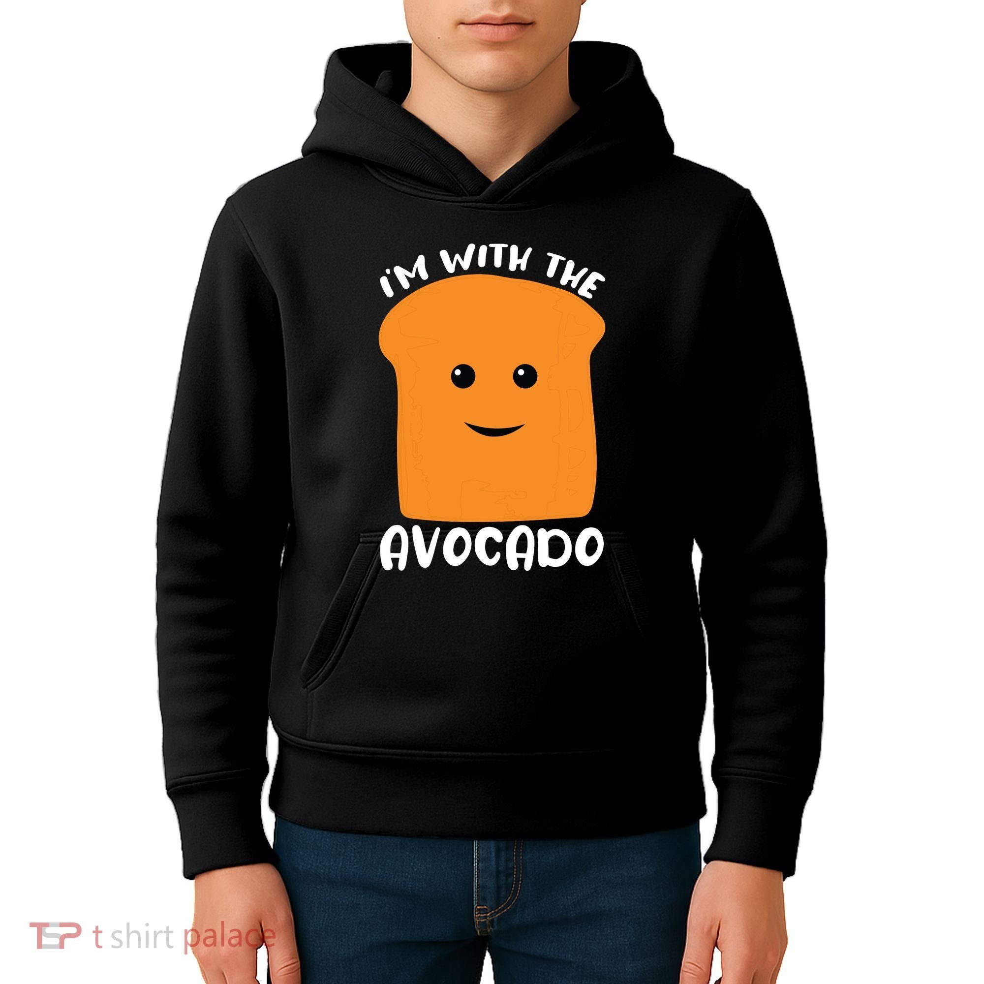 Im With The Avocado Toast Kids Hoodie