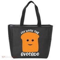 Im With The Avocado Toast Tote Bag thumb 0