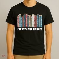 I'm With The Banned Book T-Shirt thumb 3