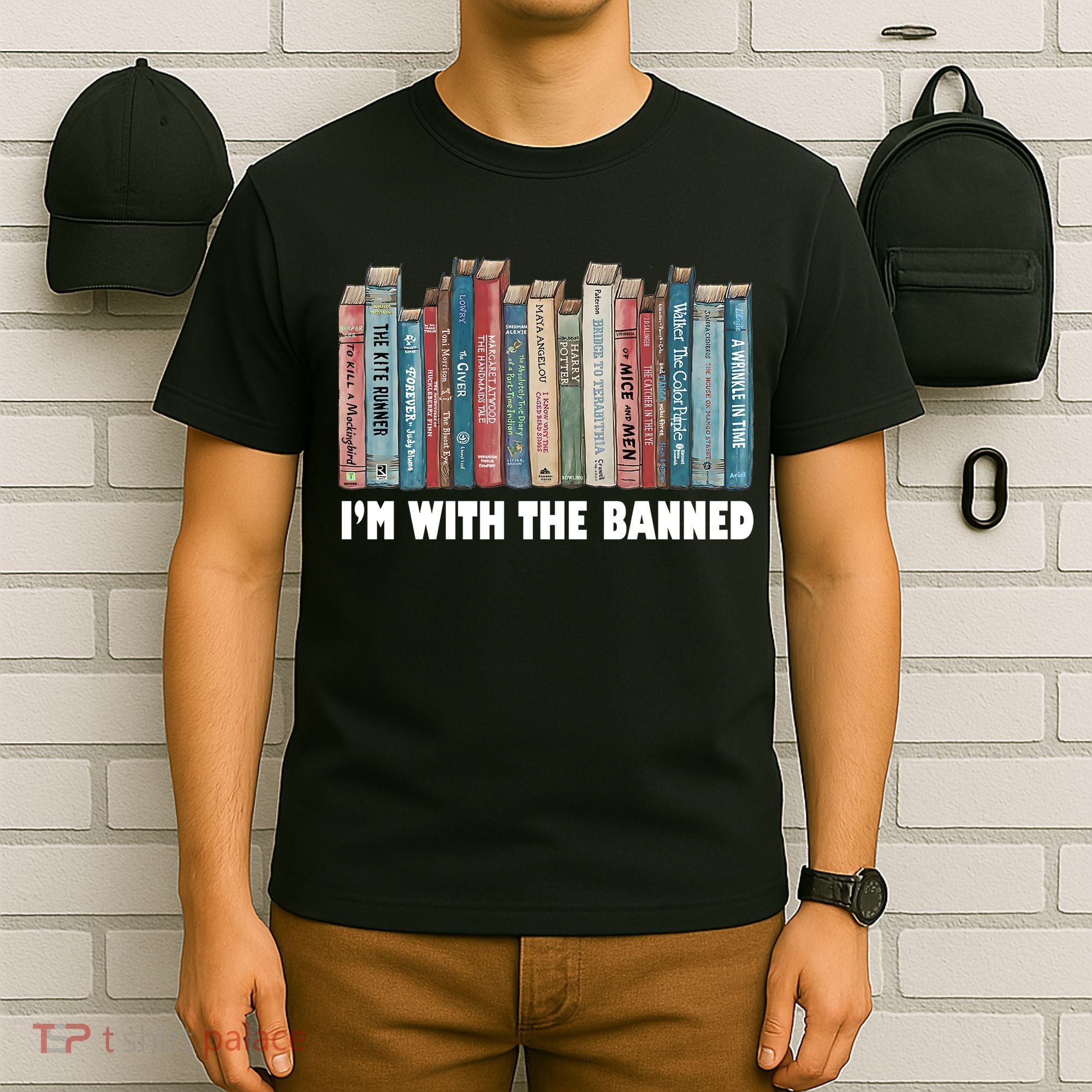 I'm With The Banned Book T-Shirt