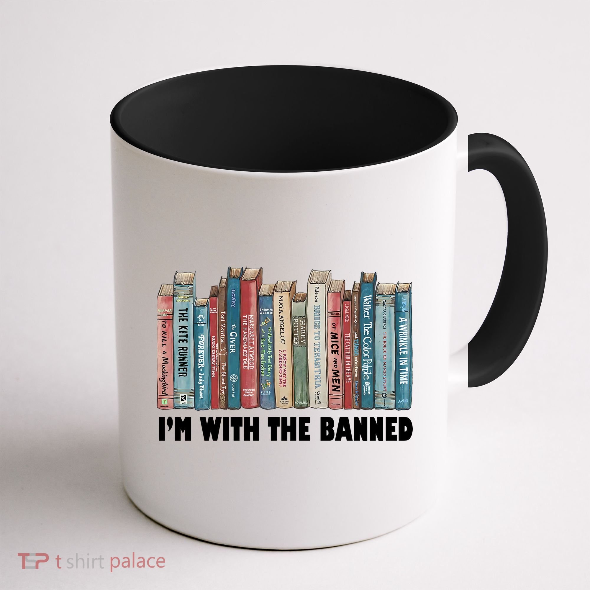 I'm With The Banned Book Coffee Mug