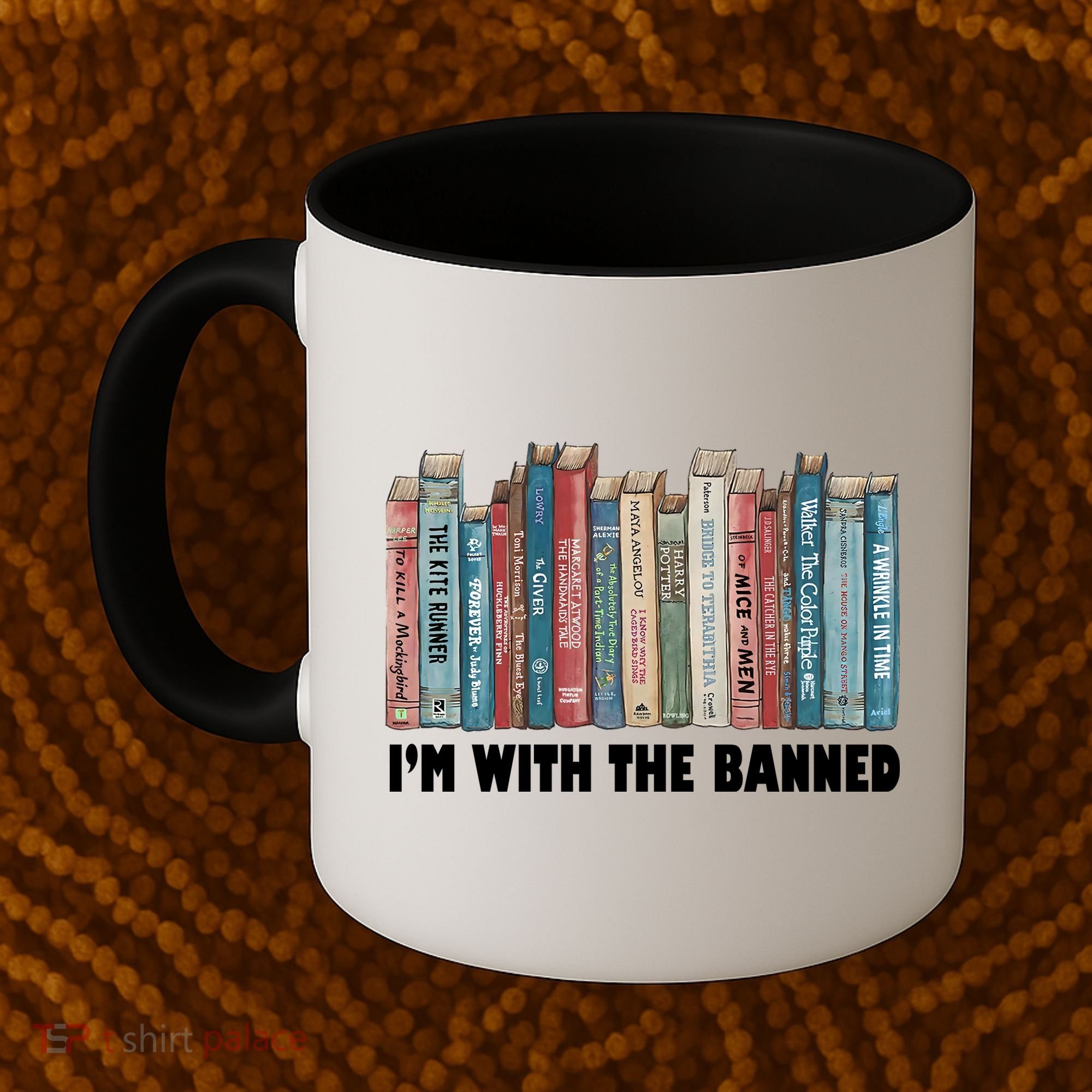 I'm With The Banned Book Coffee Mug
