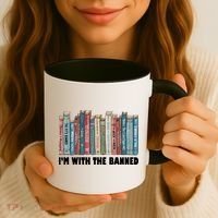 I'm With The Banned Book Coffee Mug thumb 3