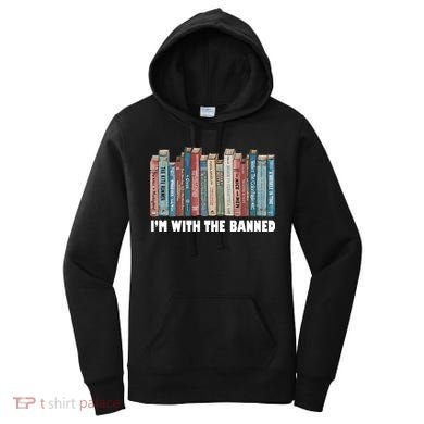I'm With The Banned Book Women's Hoodie