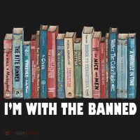 I'm With The Banned Book Baby Bodysuit thumb 2