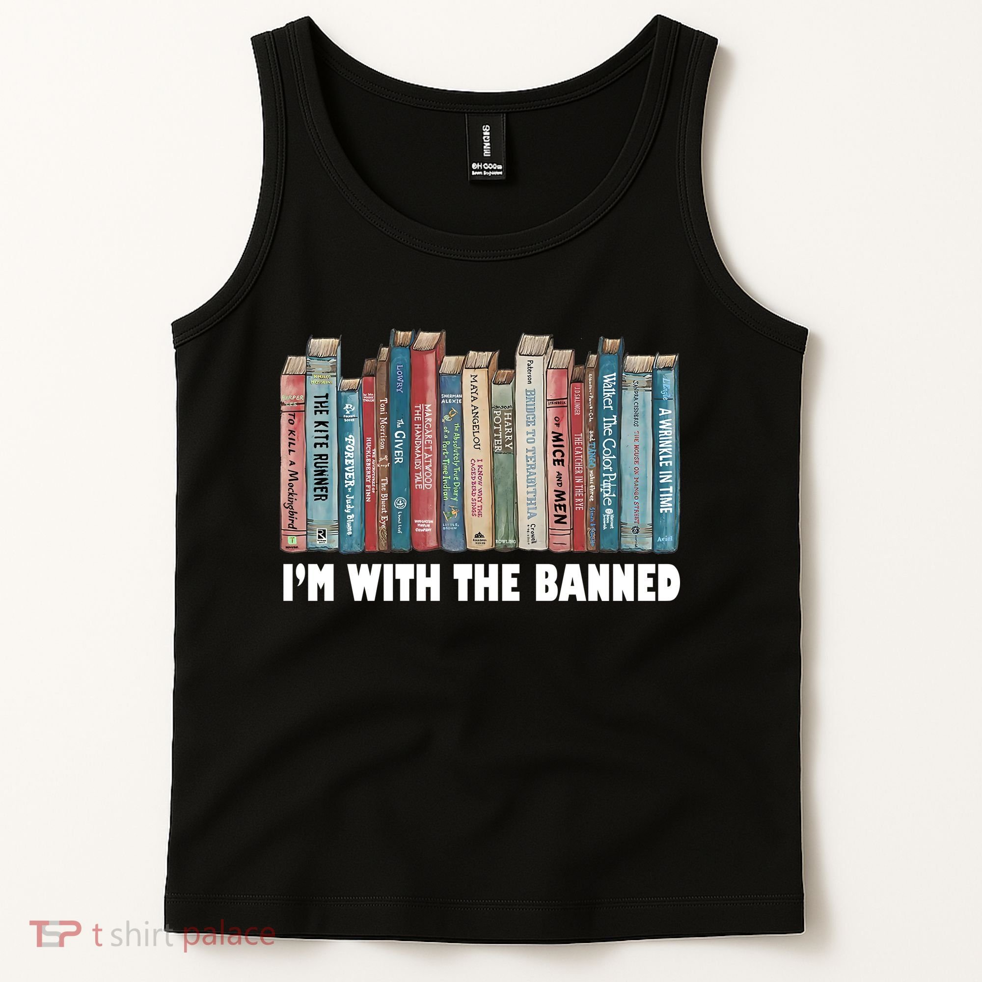 I'm With The Banned Book Tank Top