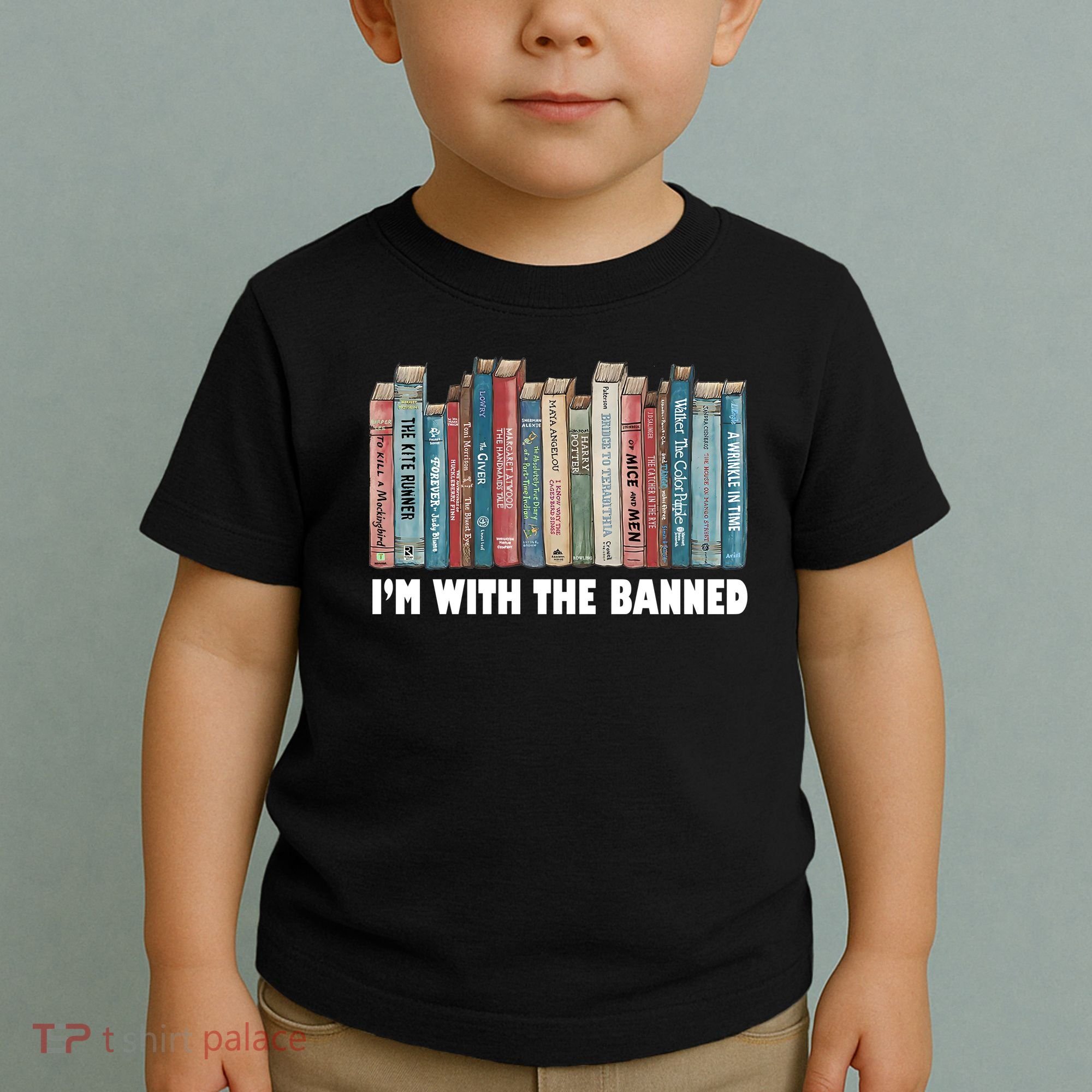 I'm With The Banned Book Toddler T-Shirt