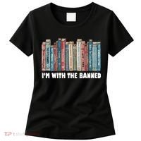 I'm With The Banned Book Women's T-Shirt thumb 0