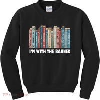 I'm With The Banned Book Kids Sweatshirt thumb 0