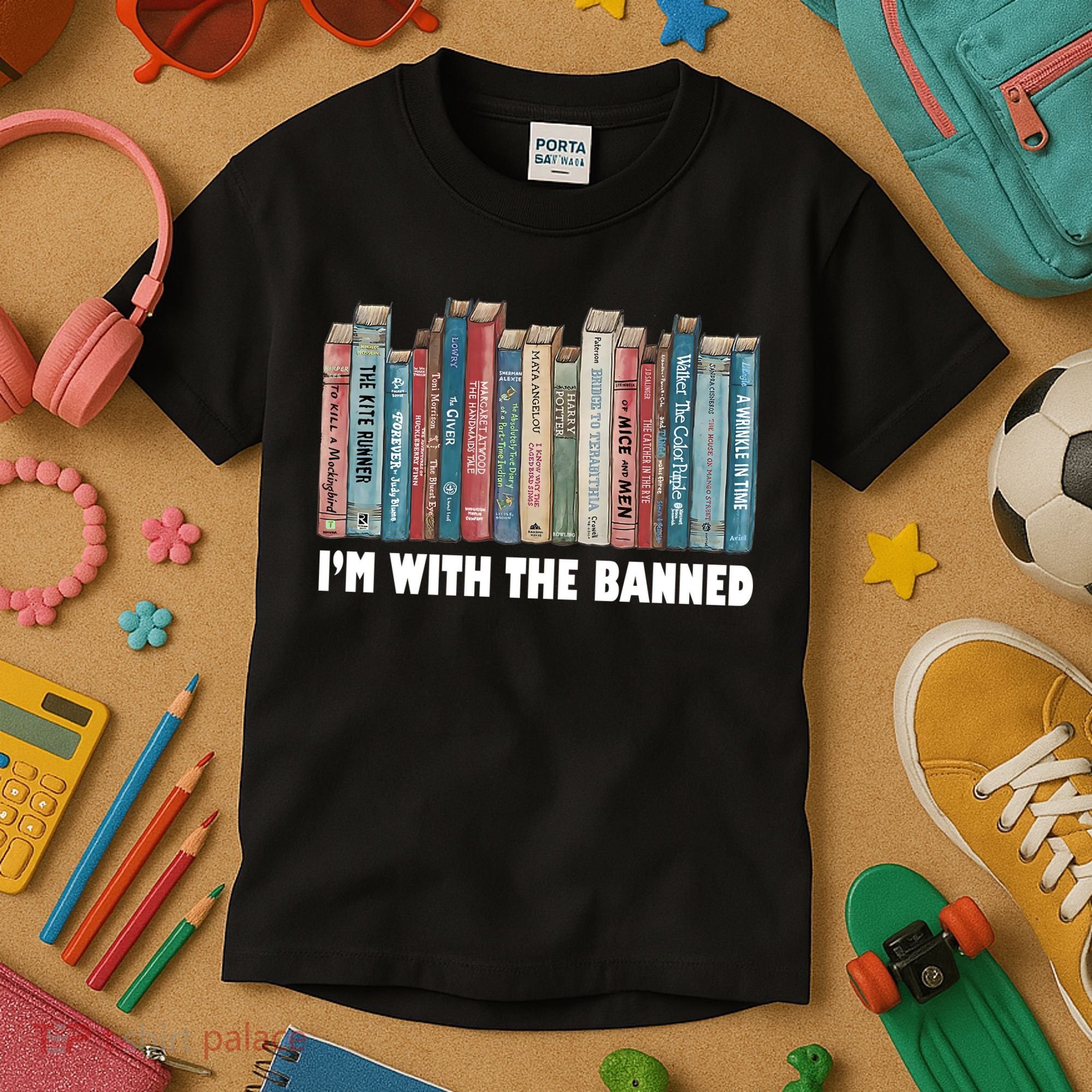I'm With The Banned Book Kids T-Shirt