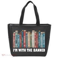 I'm With The Banned Book Tote Bag thumb 0