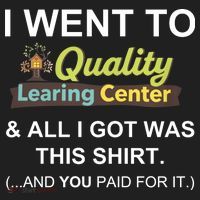 I Went To Quality Learing Center Women's Sweatshirt thumb 2