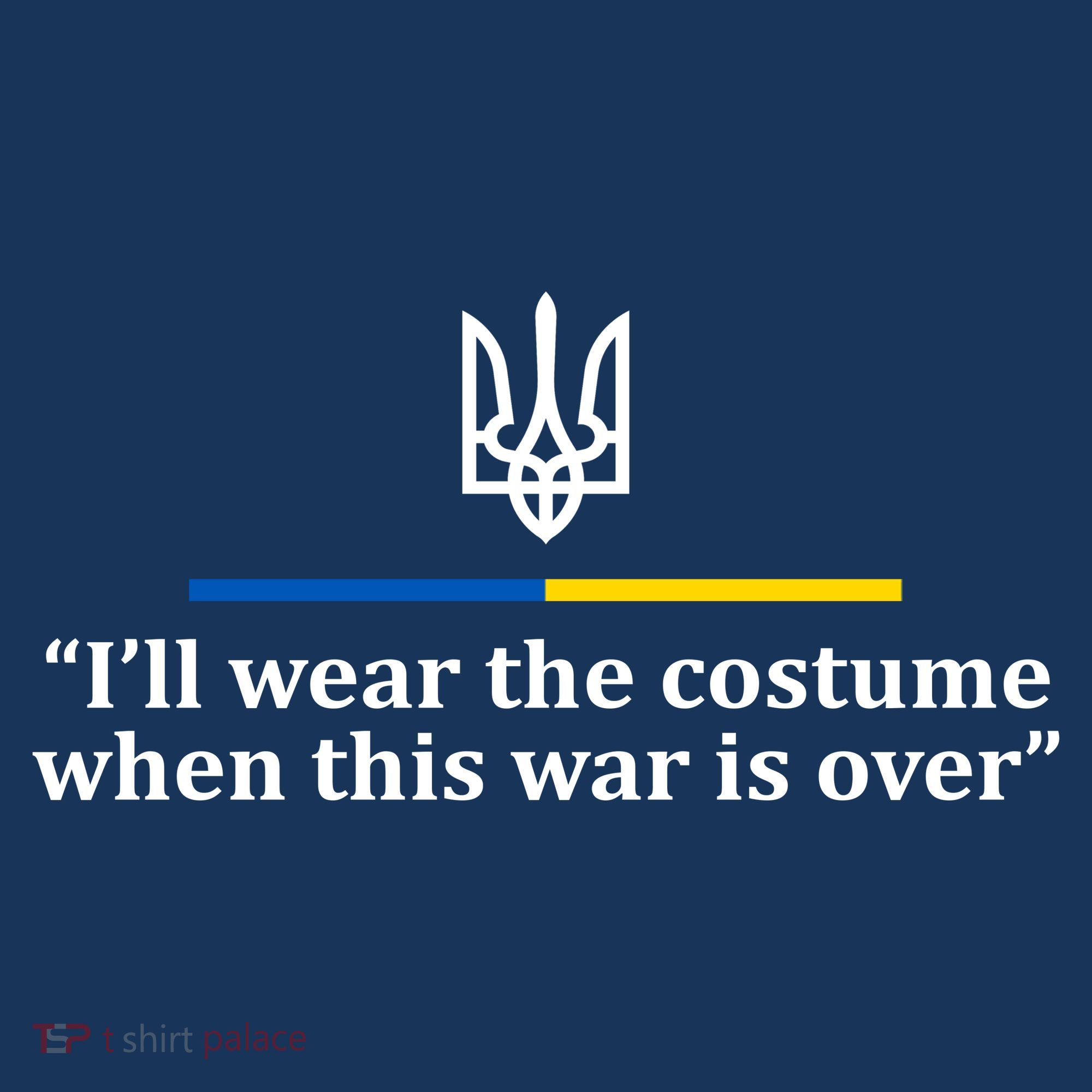 I’ll Wear the Costume when This War Is Over Women's Tank Top