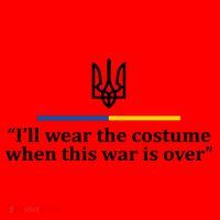 I’ll Wear the Costume when This War Is Over Santa Hat thumb 1