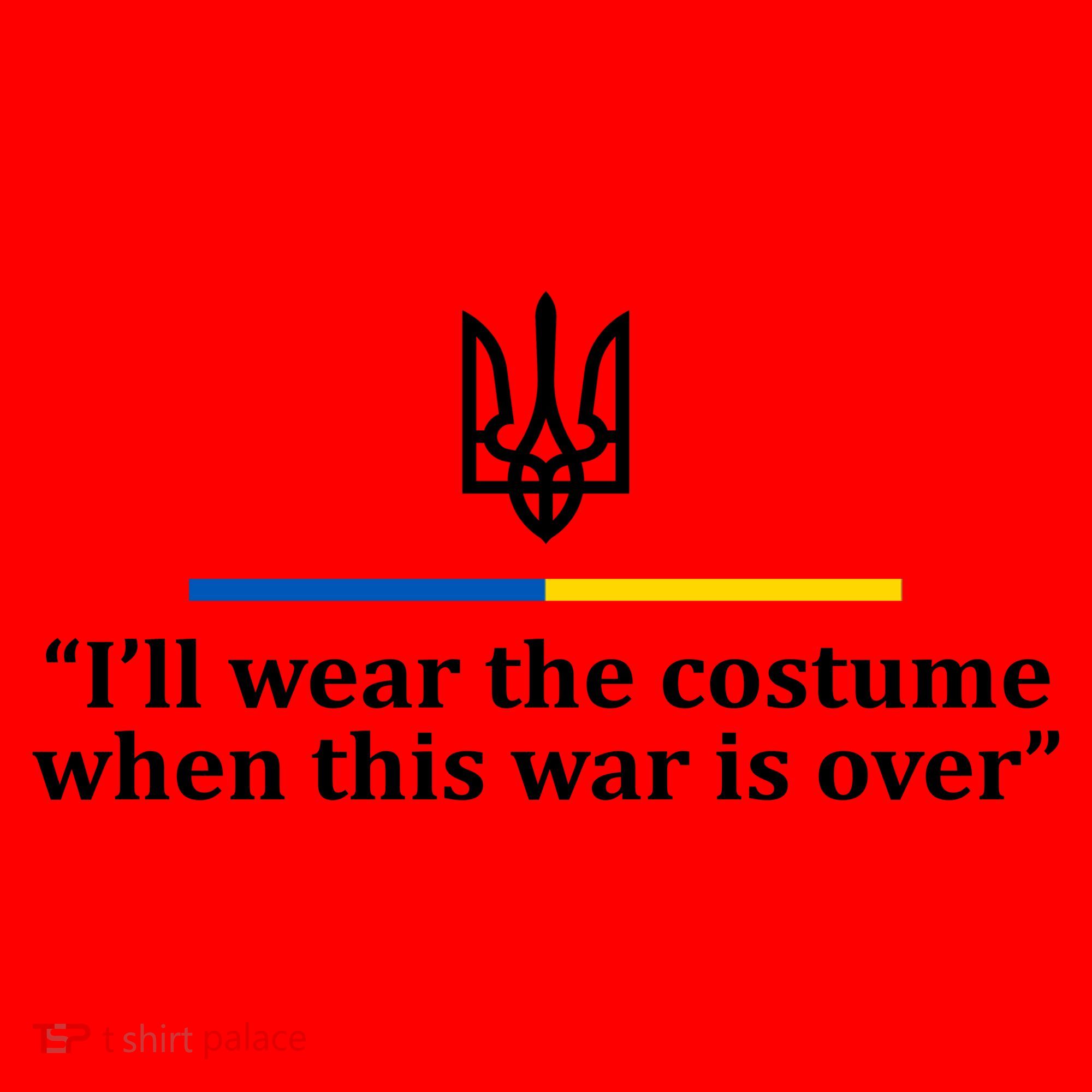 I’ll Wear the Costume when This War Is Over Santa Hat