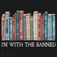 I'm With The Banned Book Coaster thumb 2