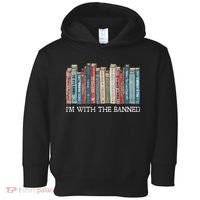 I'm With The Banned Book Toddler Hoodie thumb 0