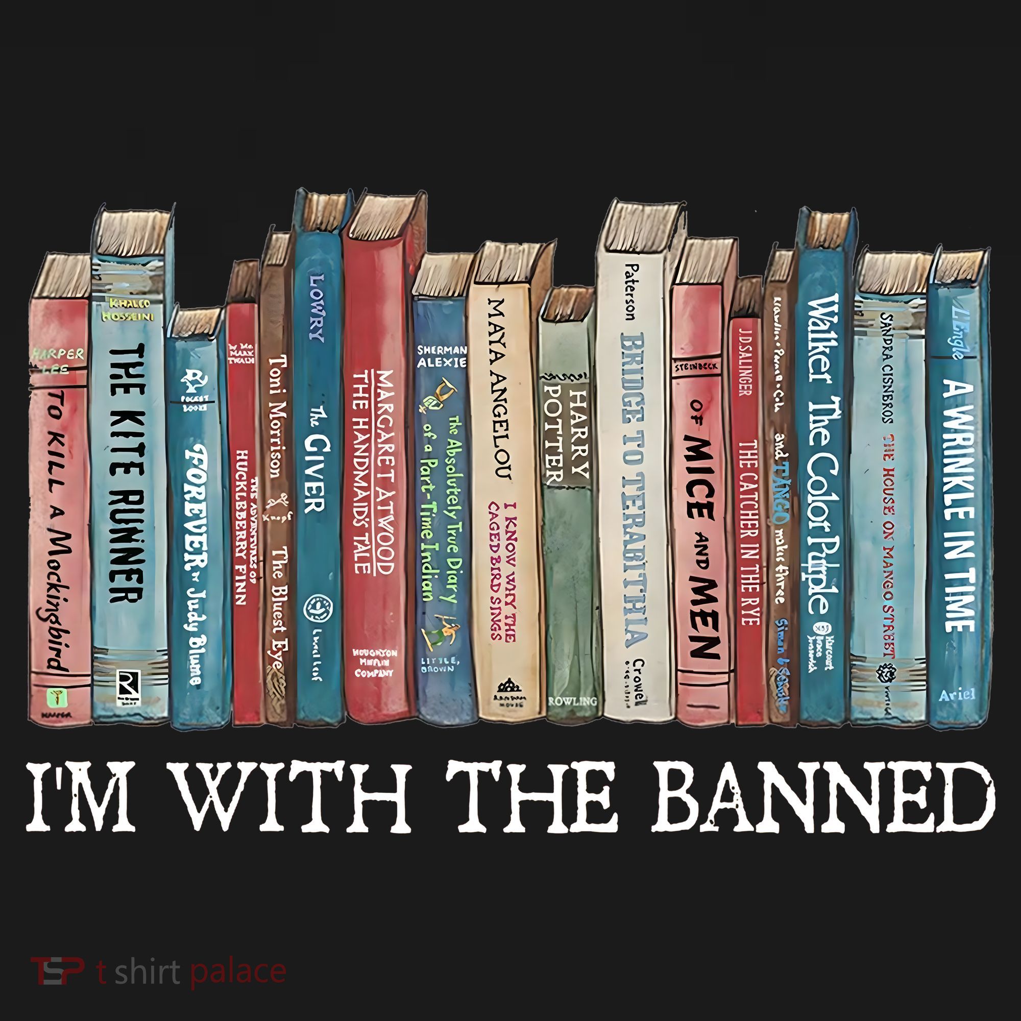 I'm With The Banned Book Toddler Hoodie