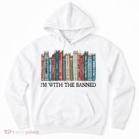 I'm With The Banned Book Hoodie thumb 0